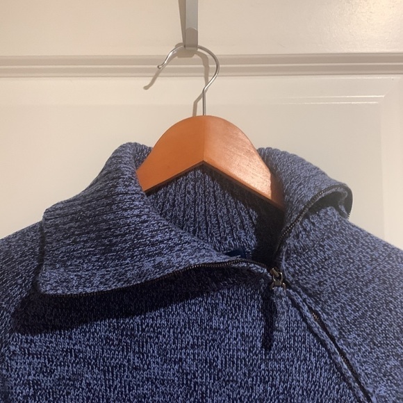 Karen Scott Sweater Zipper Neck Cowl Sweater Size Small - Picture 5 of 16